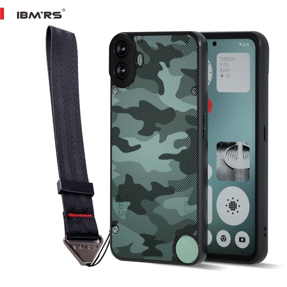 IBMRS for Nothing CMF Phone 1 Case Accossories with Full Camera Len Protector Durable Shockproof practical Cellphone Cover camo