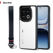 IBMRS for iQOO 13 Case,Translucent Matte Slim Shockproof Anti-Fingerprint Protective Cover - Black camo