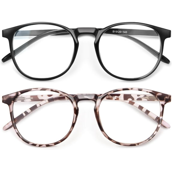 IBOANN Blue Light Glasses for Woman/Men, Fashion Blue Light Glasses Men, Fake Glasses for Computer Eye Strain