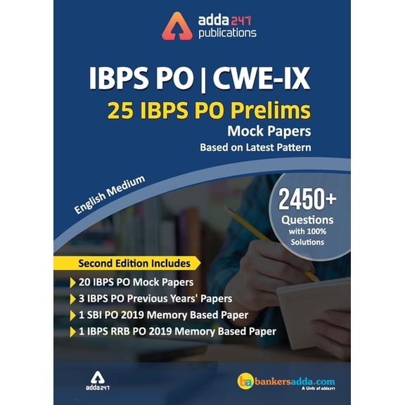 IBPS PO 2019 Prelims Mocks Papers (English Printed Edition), (Paperback)