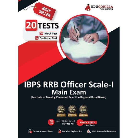 IBPS RRB Officer Scale 1 Main Exam 2023 (English Edition) - 8 Full Length Mock Tests and 12 Sectional Tests (2400 Solved, (Paperback)