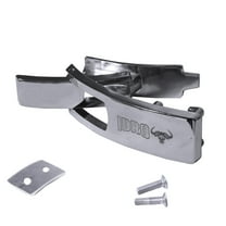 IBRO Replacement Lever Buckle for 10MM and 13MM Weight lifting and Powerlifting Belt - Heavy Duty Rust Free Stainless Steel, Strong & Reliable,– Fits all brands Weightlifting Gym Belts Silver