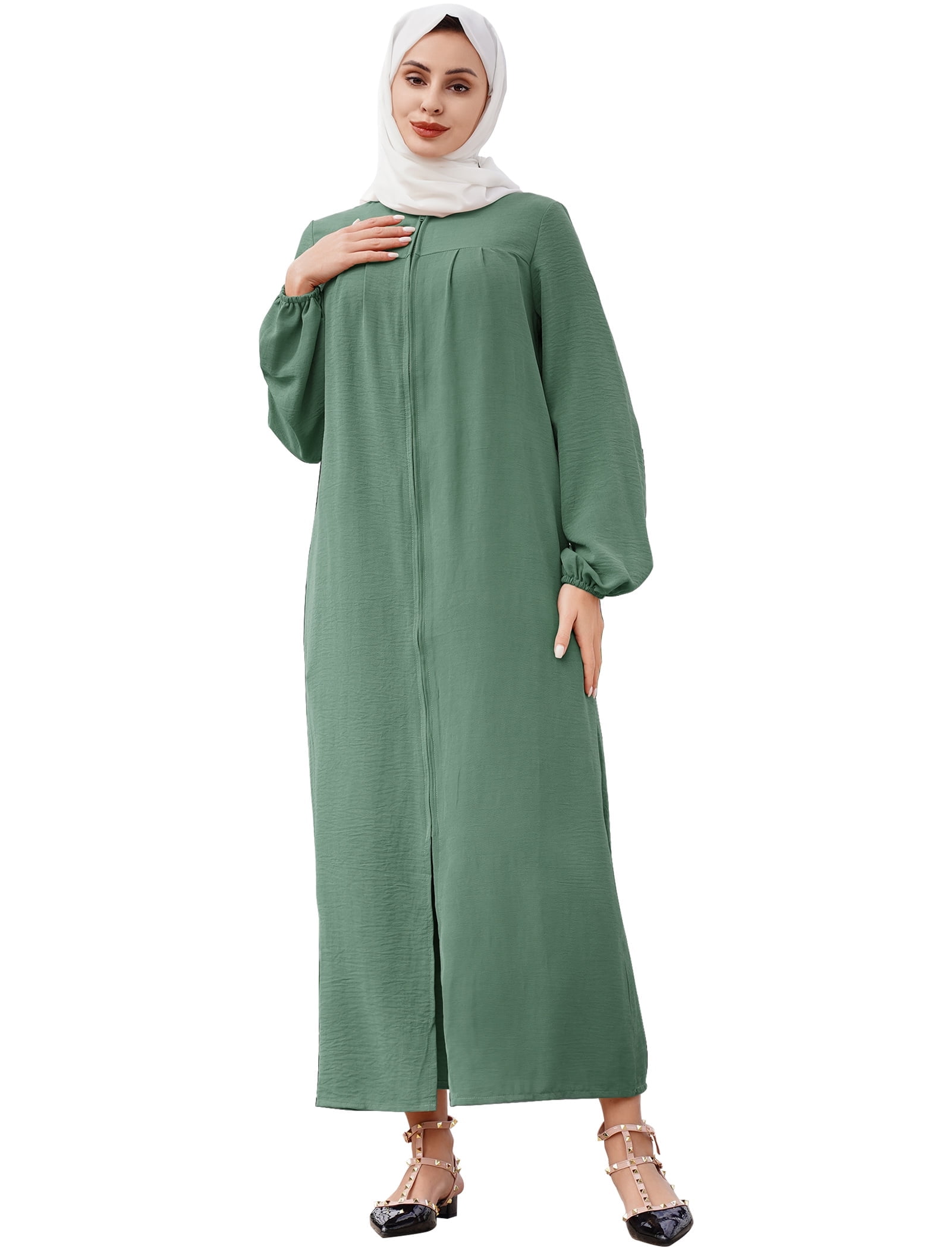 plain long black dress with sleeves Long Sleeve Maxi Dress in Black
