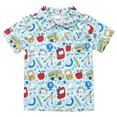 thumbnail image 1 of IBTOM CASTLE Back to School Shirts for Boys First Day of School T-shirt Toddler Kids Short Sleeve Print Summer Casual Tops Clothes 4-5 Years Light Blue - Pencil, 1 of 8