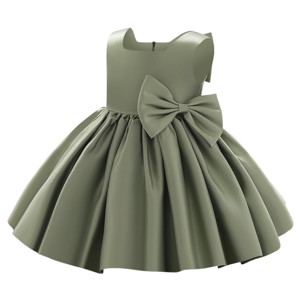 IBTOM CASTLE Flower Girls Tutu Dress Kids Embroidered Wedding Pageant Bridesmaid Dress Girl Pirncess Prom Birthday Party Dress Dance First Communion Ball Gown, Apricot, 9-10 Years