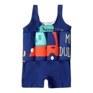 IBTOM CASTLE Kid Toddler Boys Girls Floatation Swimsuit with Adjustable Buoyancy Baby Float Suit Swim Vest Swimwear Bathing Suit, One Piece