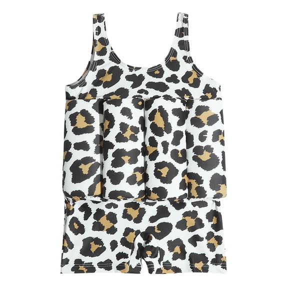 IBTOM CASTLE Kid Toddler Boys Girls Floatation Swimsuit with Adjustable Buoyancy Baby Float Suit Swim Vest Swimwear Bathing Suit, One Piece