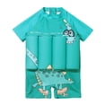 thumbnail image 1 of IBTOM CASTLE Kid Toddler Boys Girls Floatation Swimsuit with Adjustable Buoyancy Float Suit One-Piece Training Aid Swimwear 3-4 Years Green-Dinosaur, 1 of 7