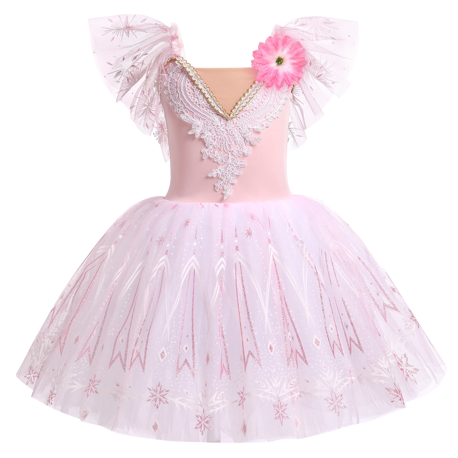 Jerry's - Child's Fancy Fleece Dress – Ballet Pink - 4-6 main image 1