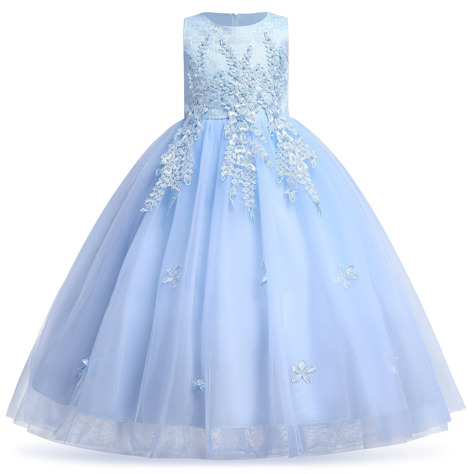 girl sleeveless embroidery princess pageant wedding| Alibaba.com