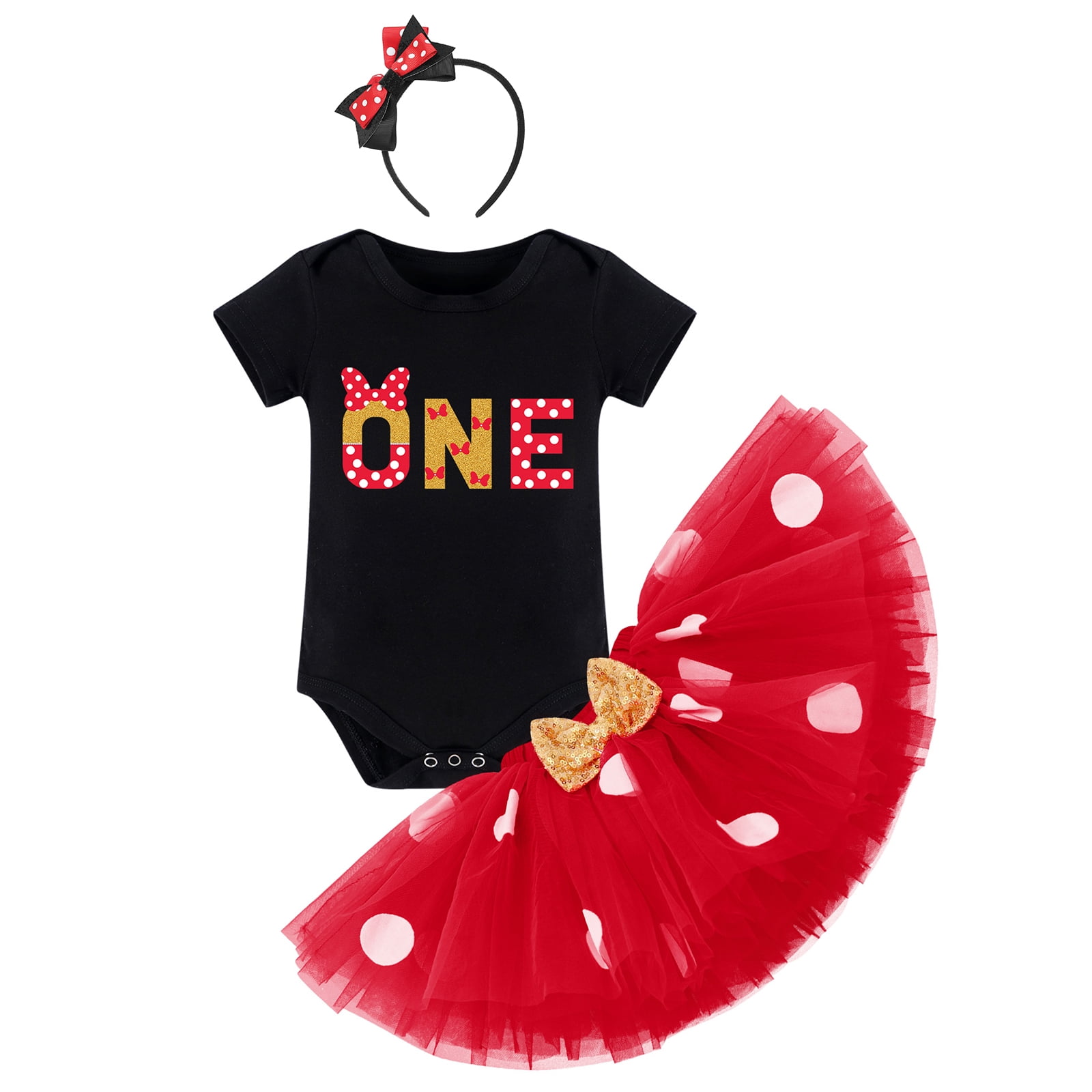 IBTOM CASTLE Toddler Baby Girls 1st 2nd 3rd Birthday Outfit Polka Dots Romper Tutu Skirt Mouse Ears Headband Cake Smash Clothes for Photo Props 1 Year Black - Walmart.com IBTOM CASTLE Toddler Baby Girls 1st 2nd 3rd Birthday Outfit Polka Dots Romper Tutu Skirt Mouse Ears Headband Cake Smash Clothes for Photo Props 1 Year Black - Walmart.com
