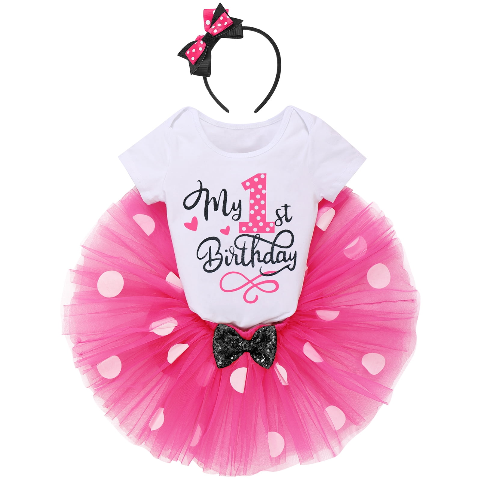 Birthday tutu for 1 year cheap old
