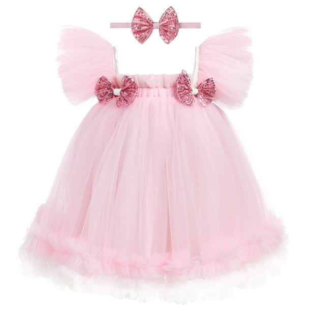 Rainbow Sequin Flutter Trim Tutu Dress Princess Dress Rainbow Sequin Flutter Trim Tutu Dress Princess Dress