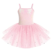 Youmylove Long Sleeve Ballet Skirted Leotards Dance Dresses Tutu Outfit ...