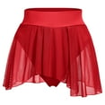 thumbnail image 1 of IBTOM CASTLE Women's High Waisted Shorts Rave Skirt Active Dancewear XXL Red, 1 of 4