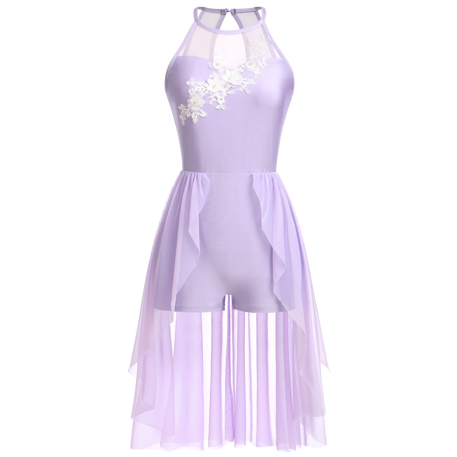 purple dance dress Purple Lyrical and Contemporary or Greek Dancewear