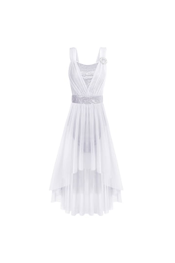green emerald velvet dress Lorelei Dress White Waves - Fair Trade Dresses