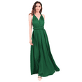 thumbnail image 1 of IBTOM CASTLE Women Transformer Evening Dress Maxi Cocktail Wrap Convertible Multi Way Floor Long Formal Gown L Green, 1 of 8