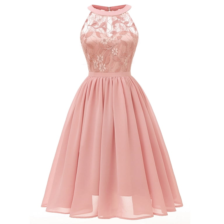 pink chiffon short bridesmaid dress Simple Chiffon Short Pink A-line V-neck Bridesmaid Dresseses, Wedding Party  Dress, MB197