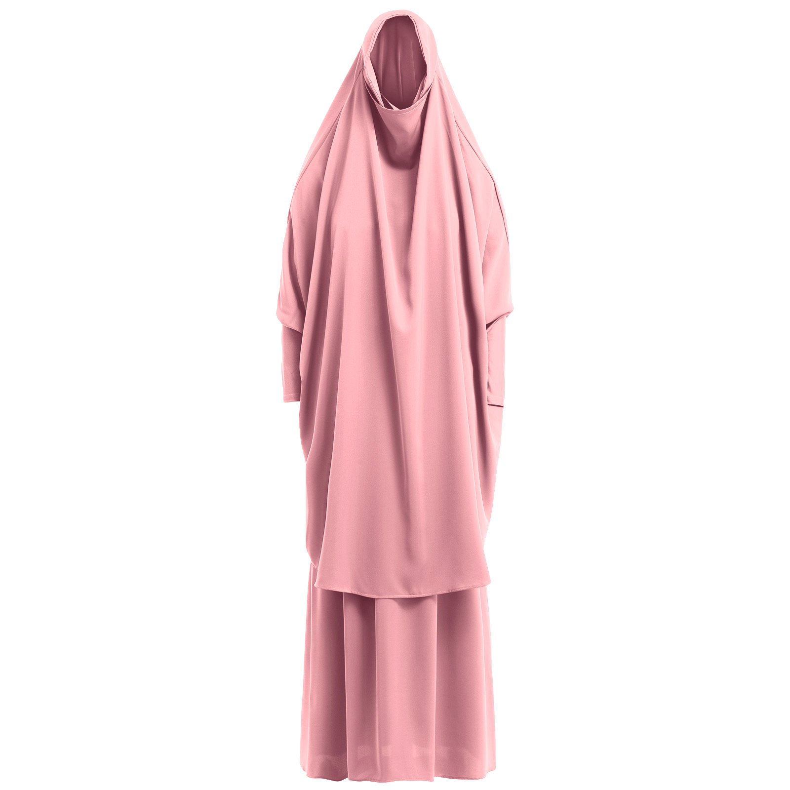 IBTOM CASTLE Women's Muslim Prayer Dress Hijab Scarf Prayer Abaya Maxi ...