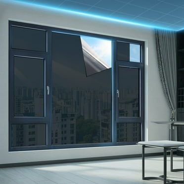 IBaodan Reflective Window Film-Heat Control Window Tint-Self-Adhesive Daytime Seclusion Window Tint Film-for Home And Office Housewarming Gift