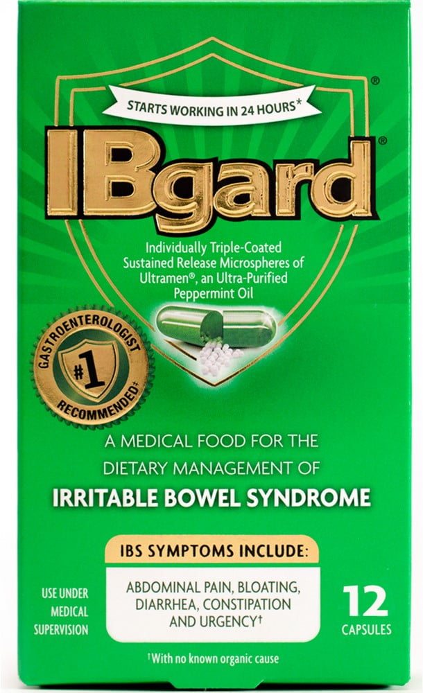 IBgard Irritable Bowel Syndrome Capsules 12 ea (Pack of 3)
