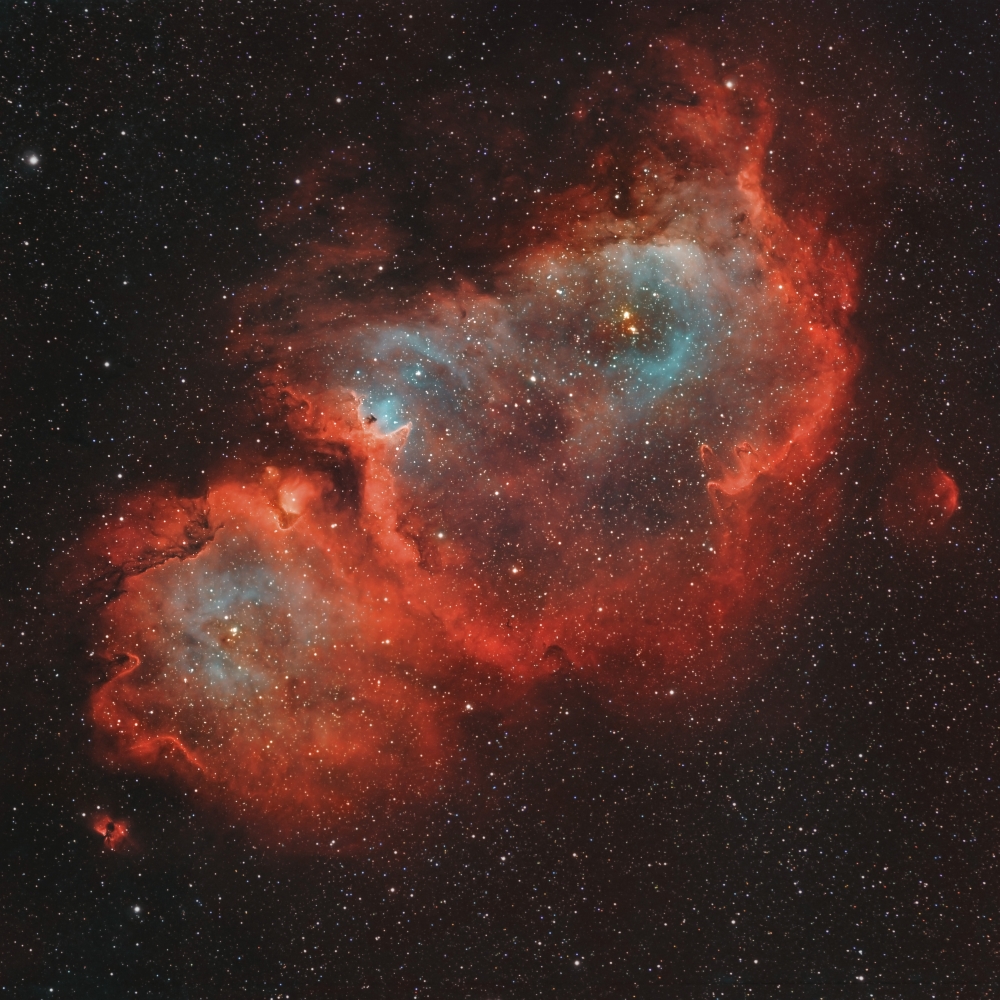 IC 1848 the Soul Nebula Canvas Art - Rolf GeissingerStocktrek Images (28 x 28)