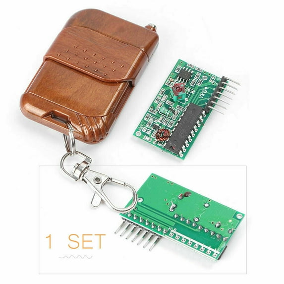 IC 2262/2272 4 CH Key Wireless Remote Control Kit Receiver Module F 1PC Four-way