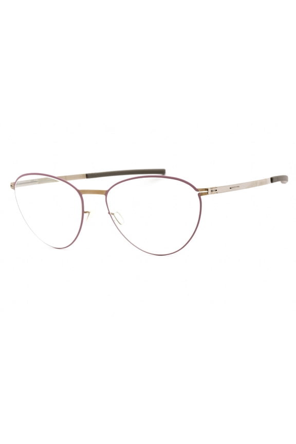 BOREAS M1419 119 51mm Round Eyeglass Frames Unisex Orchid Bronze Circle Warm Grey