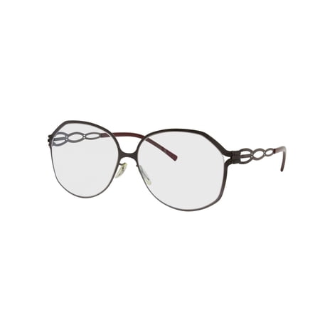 IC Berlin Dimanche Matte Silver Aubergine Cherry Eyeglasses
