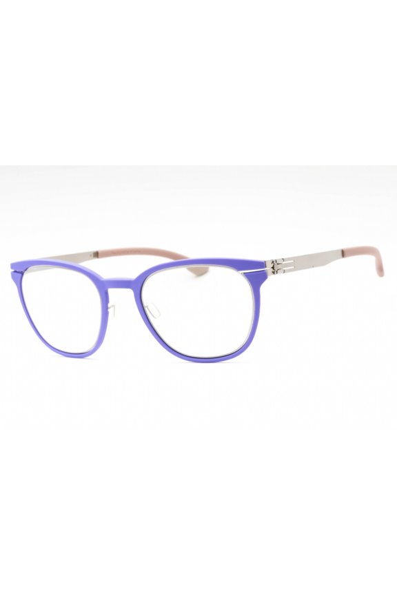 WESTSIDE RH0035H 235 49mm Browline Eyeglass Frames Unisex Pearl-Amethyst Nude