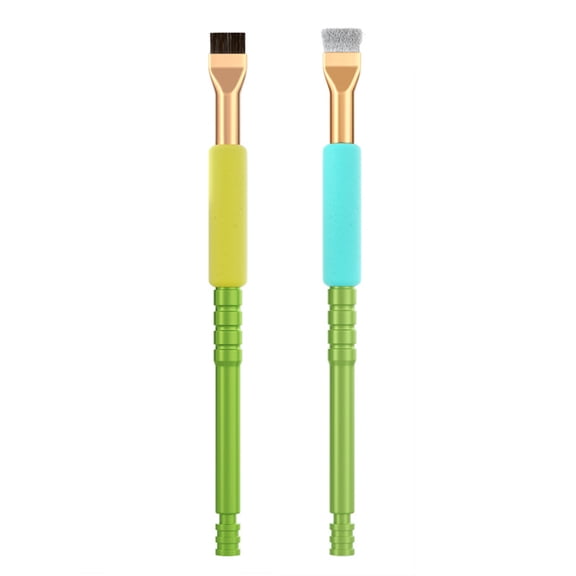 IC Cleaning Brush 2Pcs ESD Safe Brush Cleaning Tool for Phone Motherboard IC Removal Cleaner Mobile Phone Repair