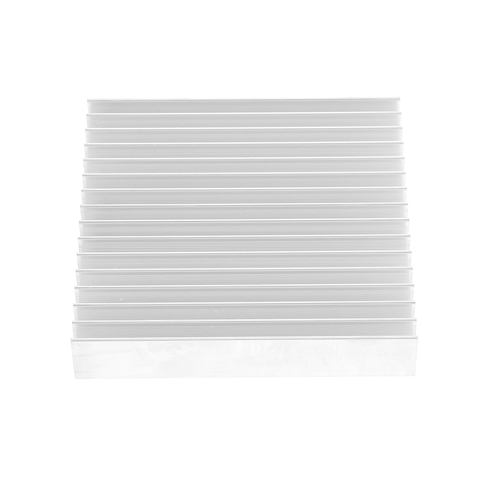 IC Heat Sink Aluminum Radiator Diode Cooling Radiator 10X10X1.8CM ...