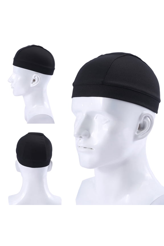 1/3 Pack Skull Caps for Men Women, Moisture Cooling Breathable Hat Helmet Liner Wicking Beanie Cap for Running, Hiking, Workout, Training, Motorcycle, Workout, Cycling, Riding