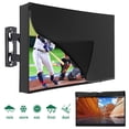 thumbnail image 1 of IC ICLOVER 52"-55" Outdoor TV Cover LED Flat Screen Protector - with Zippers on Both Sides and Bottom - 600D Weatherproof Weather Dust Resistant Television Protector- Cover Size 52.5"L x 33"H x 4.5"W, 1 of 9