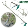 thumbnail image 1 of IC ICLOVER 52" Professional Snake Catcher, Extra Heavy Duty Reptile Grabber Tongs Stick Rattlesnake Handling Tool Trash Pick up, Litter Picker with Zigzag Wide Jaw- Stainless Steel, 1 of 8