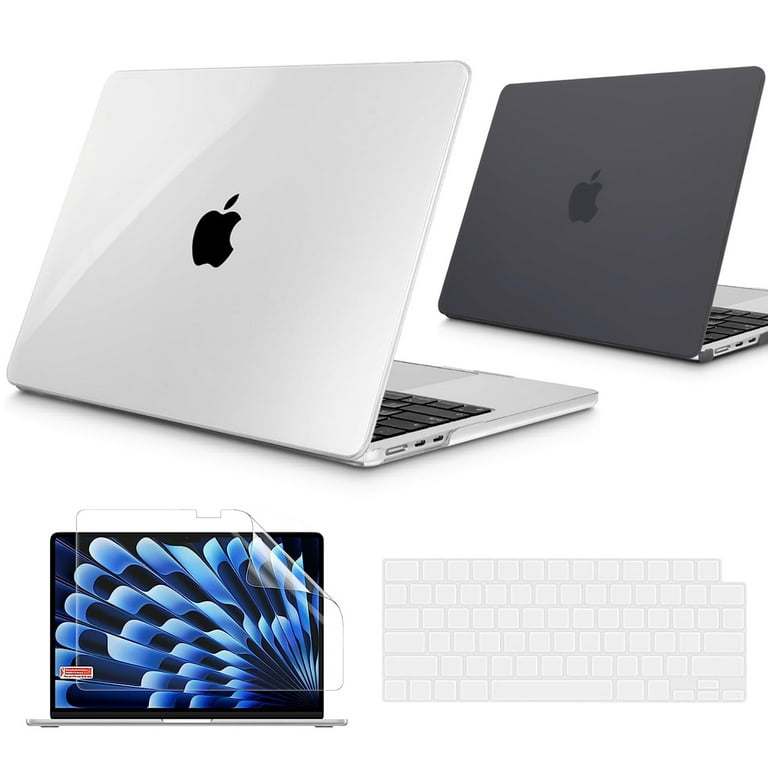 Air IC Case Screen Case 2023 ID, Plastic 15 on ICLOVER for Release inch Protector 15.3 Air A2941 Shell Macbook Newest Inch Cover & & Chip, Snap Touch Keyboard M2 MacBook Hard