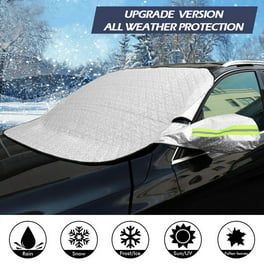 Premium Snow Windshield Cover by Glare Guard,Car Windshield Snow Cover for  Ice, Sleet, Hail and Frost Protection,Universal 80in x 40in Frost-Guard