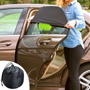 IC ICLOVER Universal Fit Car Side Window Sun Shade [44.5" x 20.9"] Rear and Front Car Windows Conveniently Install Shades the Sun Rays for Kids [2 Pcs]