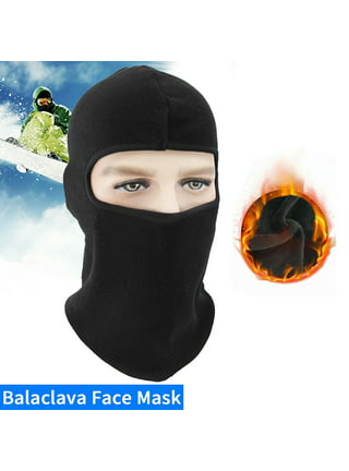 Peaoy Ski Mask Black Balaclava Full Face Mask Motorcycle Cycling