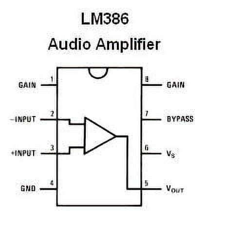 Buy SMT Audio Amplifier - LM386 (4 Pack) Online Egypt | Ubuy