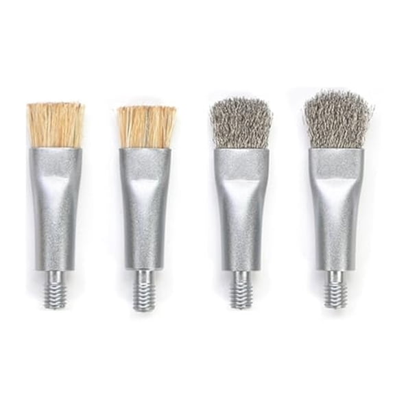 IC Wire Brush For Electronics Repair: Steel & Soft Bristle Tool For Chip Glue Removal, PCB Cleaning For Phone And Computer
