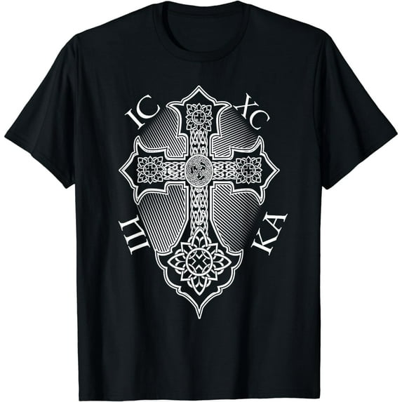 IC XC NIKA Cross Christogram Orthodox Christian T-Shirt