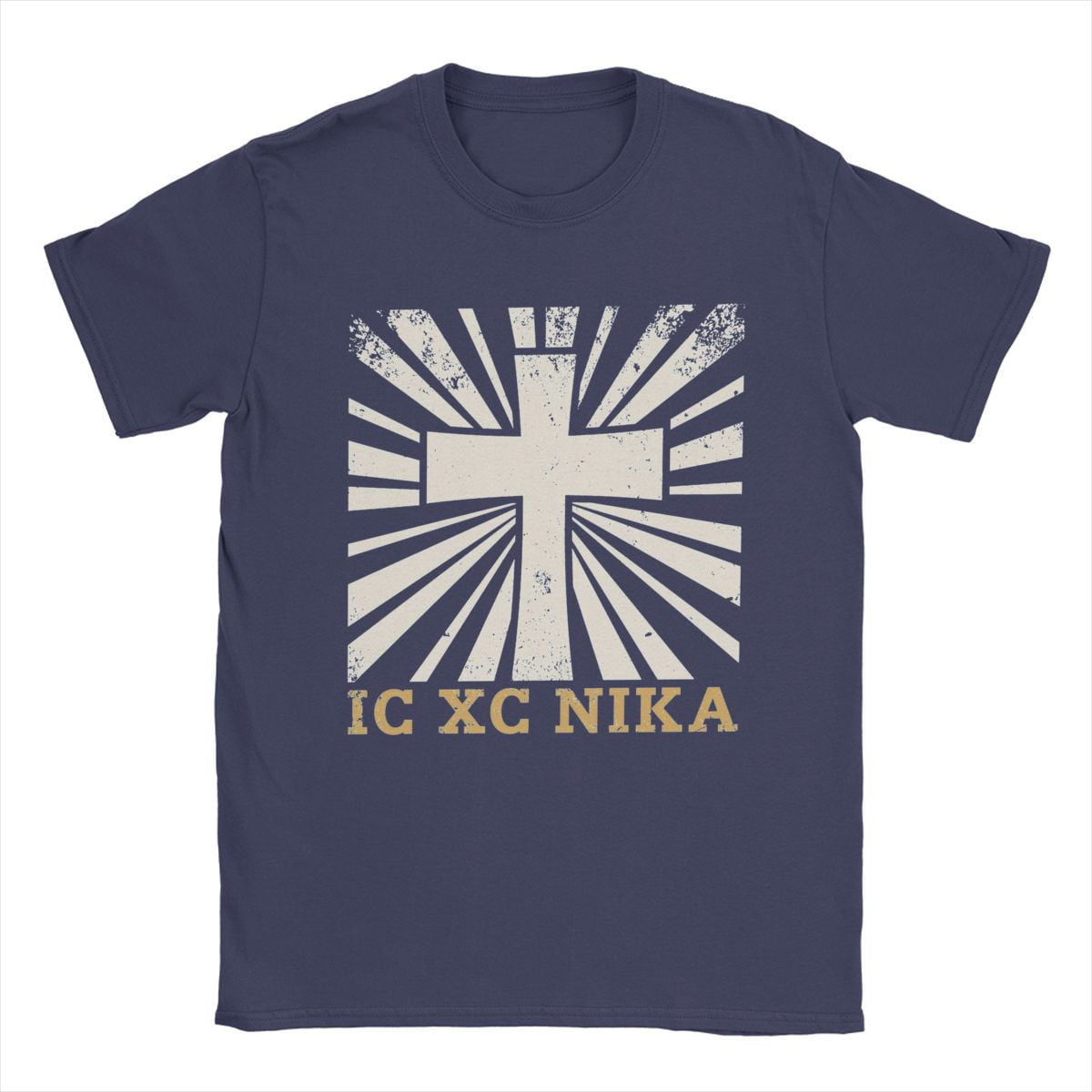 IC XC NIKA Cross Eastern Christian Greek T-Shirt Men Jesus Christ Funny ...