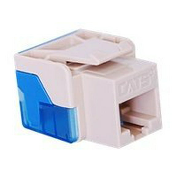 ICC IC1078E5IV Cat5E Ez Modular Keystone Jack, Rj45, Ivory