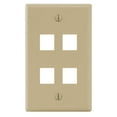thumbnail image 1 of IC107F04IV - 4Port Face Ivory BY ICC, 1 of 3