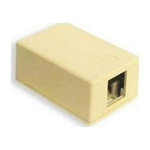 IC107SB1IV SURFACE BOX 1PT Ivory BY ICC