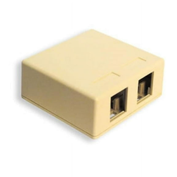 IC107SB2WH - 2Prt Surface Bx W