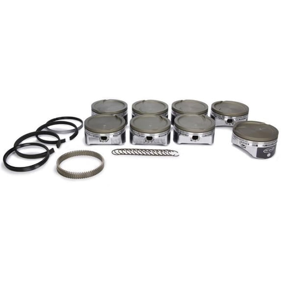 IC532CAKTS.030 Forged Piston & Ring Set for GM LS-Series 6.0 & 6.2L, 4.030 in. Bore