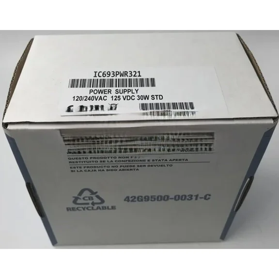 IC693PWR321 1PCS NEW GE FANUC CPU Module IC693PWR321 Fast Shipping
